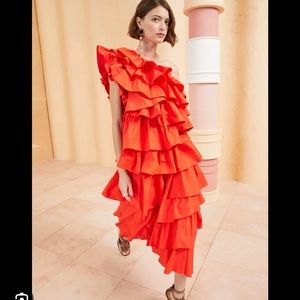 Ulla Johnson Ariadne Coral Gown